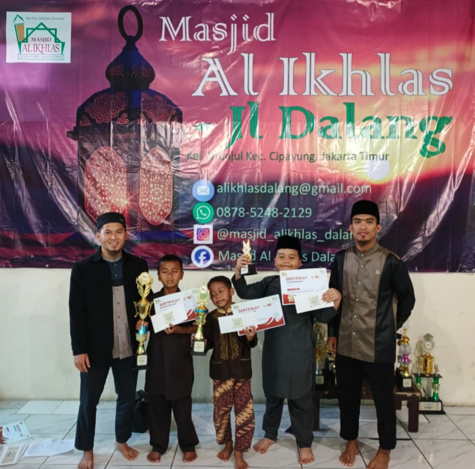 TPA Masjid Al-Ikhlas Mengadakan Lomba Adzan, MHQ dan Mewarnai